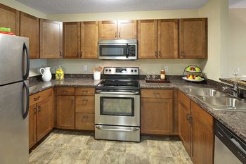 Regency woods kitchen