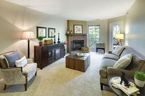 Minnetonka apartment for rent - Modern Living Room at Regency Woods, Minnesota, 55305