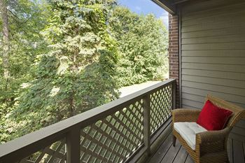 Regency woods private balcony