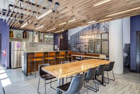 St Paul apartment for rent - Decorated Dining Area at The Cosmopolitan, St Paul, Minnesota