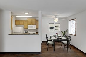 St. Paul apartment for rent - Dining Room at The Kendrick, Minnesota, 55108
