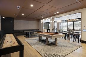 St Louis Park apartment for rent - Pool table and shuffle board at The Mera, St Louis Park, MN, Minnesota