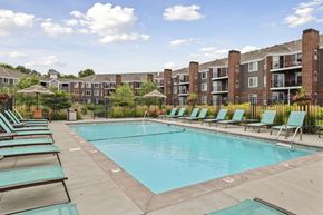 Lilydale apartment for rent - Outdoor Swimming Pool at The Riverwood, Lilydale, Minnesota