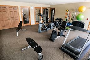 New Berlin apartment for rent - Remodeled fitness center available 24-hours for residents of The Sanctuary
