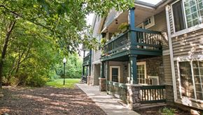 Hales Corners apartment for rent - a house with a balcony on the side of it