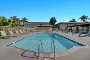 Fullerton apartment for rent - Alternate view of the Pool at El Dorado