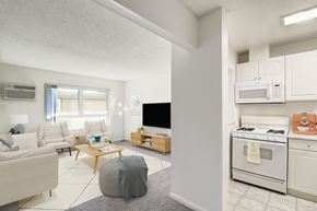 Fullerton apartment for rent - Living Room of a 1 bedroom at Nutwood East Apartments