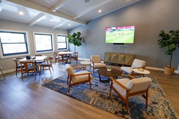 Newly renovated clubhouse