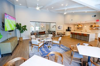 Newly renovated clubhouse
