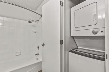 Washer/dryer in every unit
