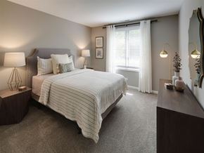 Glenview apartment for rent - Spacious bedroom with large windows