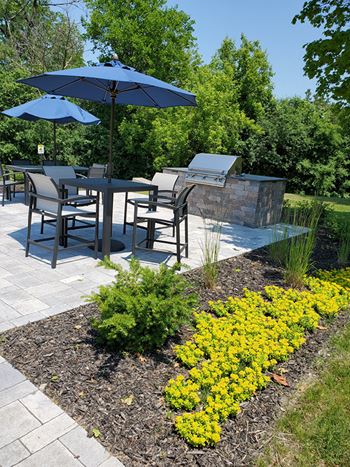 Brand new gourmet grilling area