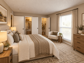 Mission townhouse for rent - Bedroom