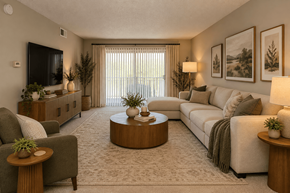 Mission townhouse for rent - Living Room