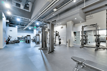 Spacious gym