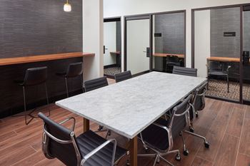 Resident co-working space