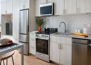 Philadelphia apartment for rent - One City Studio Kitchen