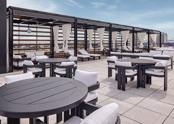 Rooftop deck