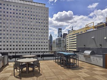 Rooftop deck