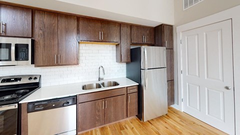 Floor plan for 1 bed, 1 bath, 474 sqft