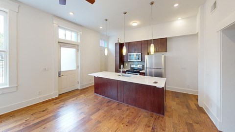 Floor plan for 1 bed, 1 bath, 565 sqft