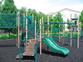 Des Moines apartment for rent - a playground is shown in this undated file photo