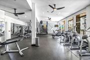San Antonio apartment for rent - Modern fitness center with cardio and weight equipment at Urban Crest Apartments, San Antonio, 78209
