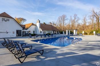Shimmering pool