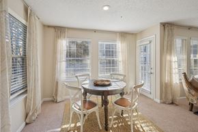 Charlotte apartment for rent - Modern Dining room at Radbourne Lake Apartments, Charlotte, NC, 28269