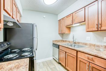 Wooden cabinets