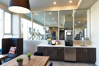 Resident lounge w/coffee bar