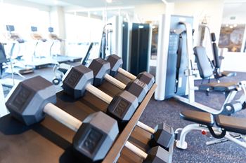 Fully-equipped fitness center