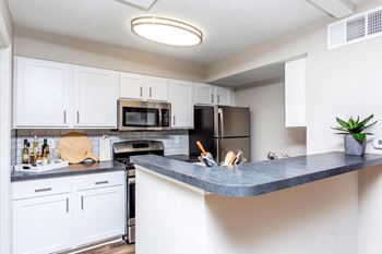 Newly renovated apartment homes