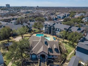 Arlington apartment for rent - a aerial view of a house with a swimming pool at District 2308, Arlington, 76011 ?