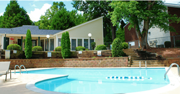 Sparkling pools