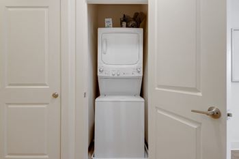 Full-size washer and dryer