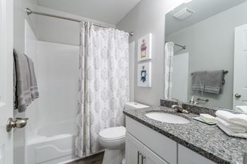 Updated kitchen and bathrooms