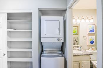 Washer & dryer in unit*