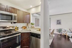 Louisville apartment for rent - Apartment kitchen and living room in Lexington, KY