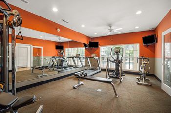 Modern fitness center