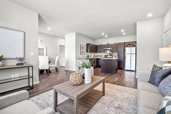 Luxury vinyl plank flooring