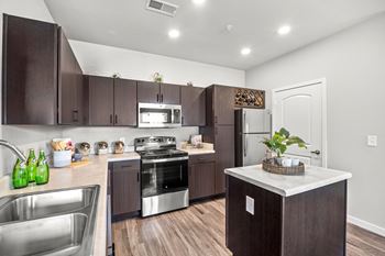 Stainless steel appliance package