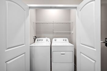 Full size washer & dryer included
