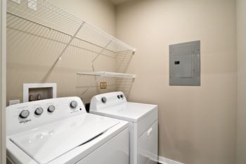 Full size washer dryer included
