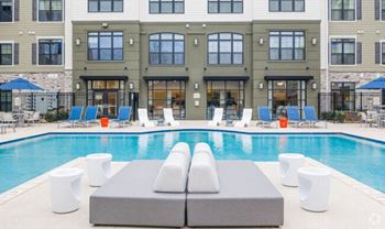 Heated, resort inspired swimming pool