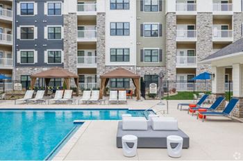 Heated, resort inspired swimming pool