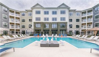 Heated, resort inspired swimming pool