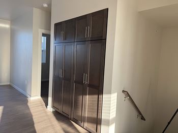 Premium cabinets with soft closing doors and drawers