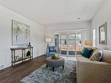 Green Bay apartment for rent - a living room with a couch and a table
