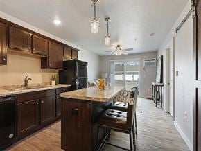Howard apartment for rent - Open Concept Kitchen and Living